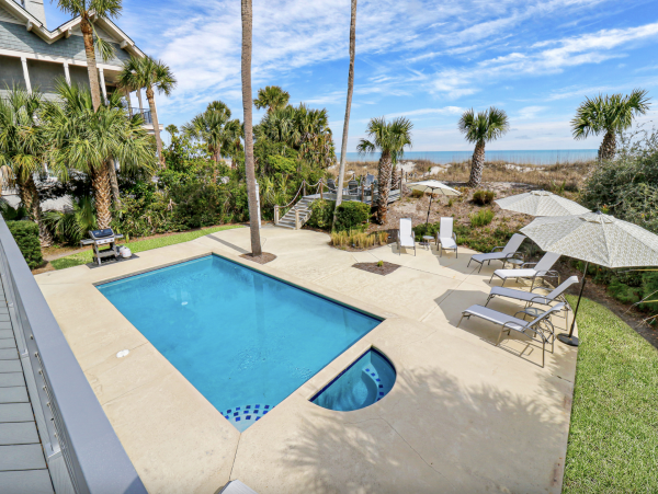 Oceanfront Vacation Villa Hilton Head 5 Bedrooms Sleeps 16