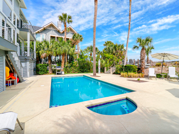 Oceanfront Vacation Villa Hilton Head 5 Bedrooms Sleeps 16