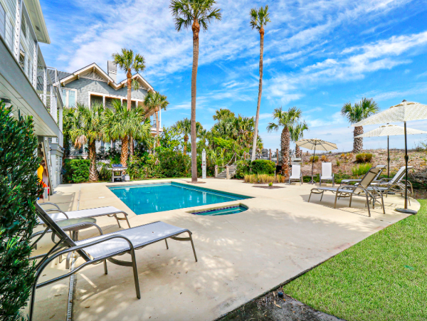 Oceanfront Vacation Villa Hilton Head 5 Bedrooms Sleeps 16