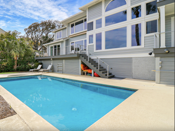 Oceanfront Vacation Villa Hilton Head 5 Bedrooms Sleeps 16