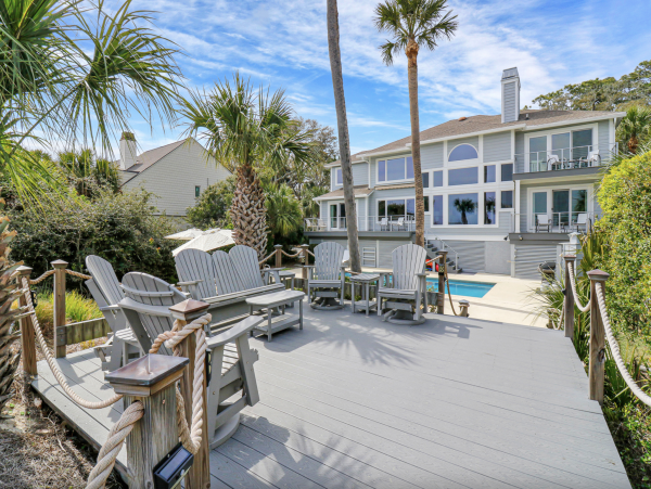 Oceanfront Vacation Villa Hilton Head 5 Bedrooms Sleeps 16
