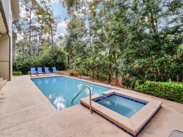 Hilton Head Luxury Vacation Rental 6-Bed Beach House with Pool & Spa