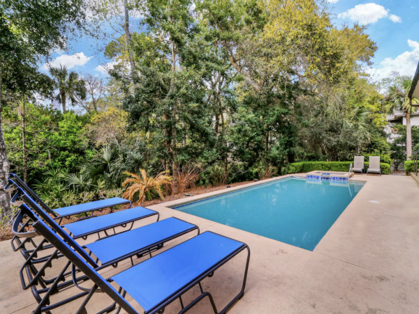 Hilton Head Luxury Vacation Rental 6-Bed Beach House with Pool & Spa