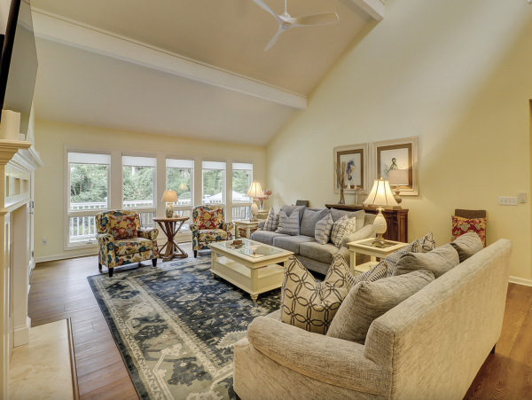 Stroll the path to Our World Class Beach Palmetto Dunes luxury Pool Home