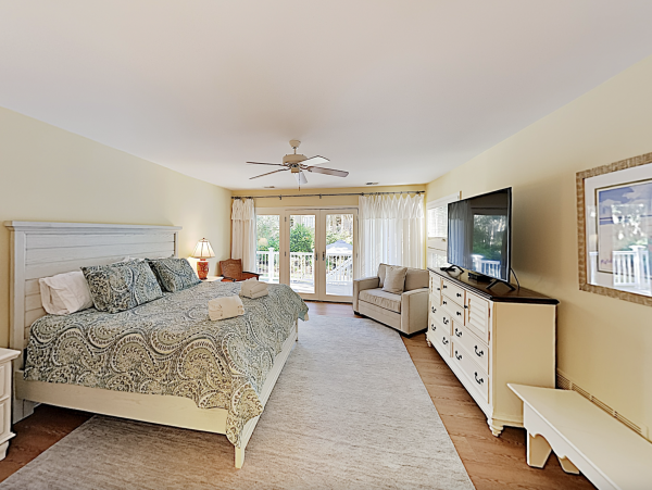 Stroll the path to Our World Class Beach Palmetto Dunes luxury Pool Home