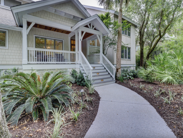 Stroll the path to Our World Class Beach Palmetto Dunes luxury Pool Home