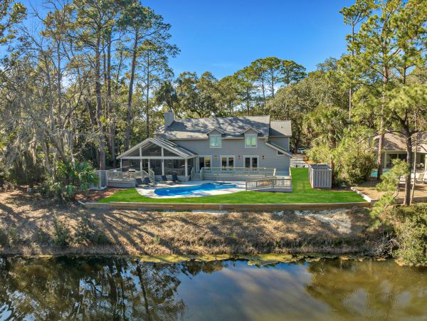 Luxury Hilton Head Vacation Rental - 7 Bedroom Golf Course Home with Private Pool