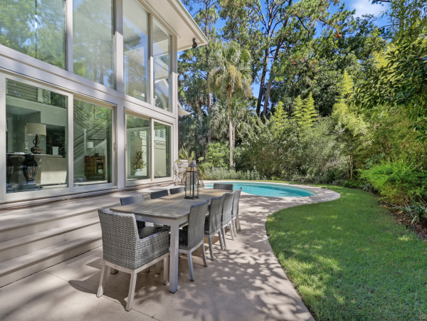 Hilton Head Island Vacation Rental | Renovated Five Bedroom Home with Pool