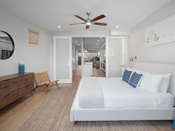 Coastal Modern Retreat with Rooftop Deck