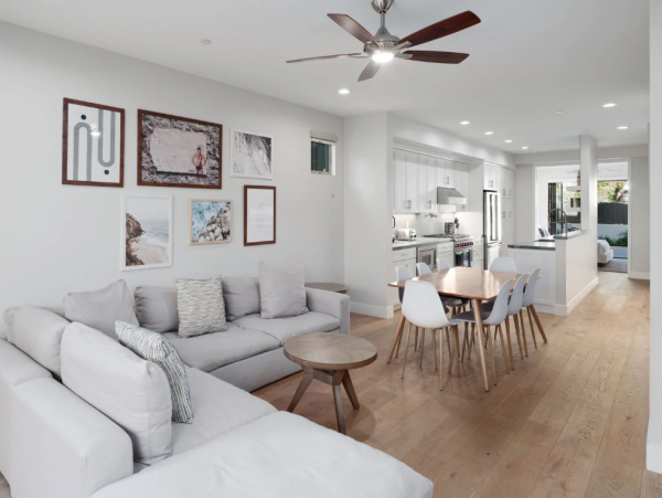 Coastal Modern Retreat with Rooftop Deck