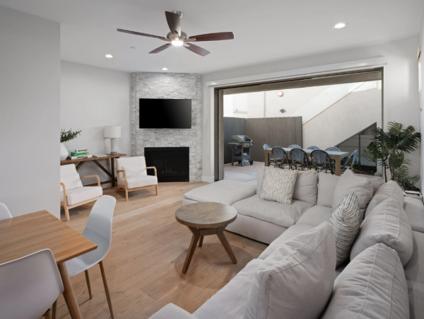 Coastal Modern Retreat with Rooftop Deck