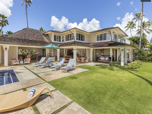 Private Exclusive Oahu Beachfront Estate- Main House Plus Carriage  House