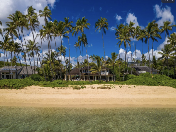 Private Exclusive Oahu Beachfront Estate- Main House Plus Carriage  House