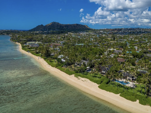 Private Exclusive Oahu Beachfront Estate- Main House Plus Carriage  House