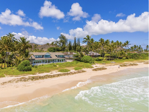 Private Exclusive Oahu Beachfront Estate- Main House Plus Carriage  House