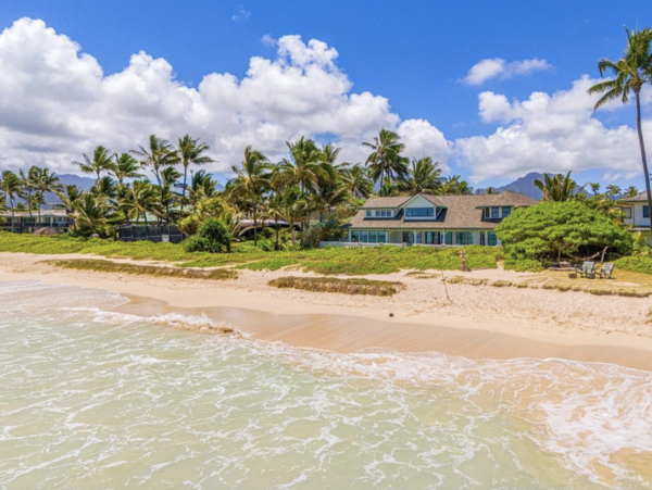 Private Exclusive Oahu Beachfront Estate- Main House Plus Carriage  House