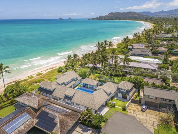 Private Exclusive Oahu Beachfront Estate- Main House Plus Carriage  House