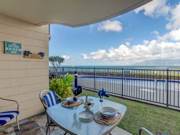 Ground Floor Vacation Condo with Full Ocean View