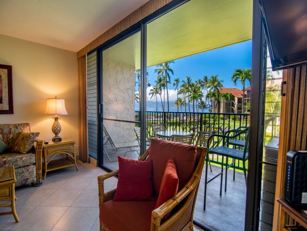 Ocean Views From Maui beach Condo