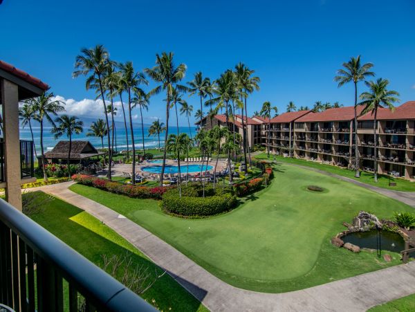 Ocean Views From Maui beach Condo