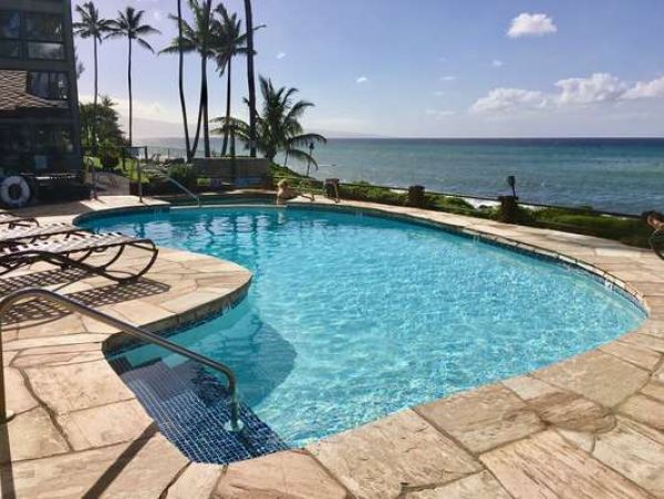Maui Oceanfront Vacation Rental Luxury 3-Bedroom Maui Condo with Lanai Views