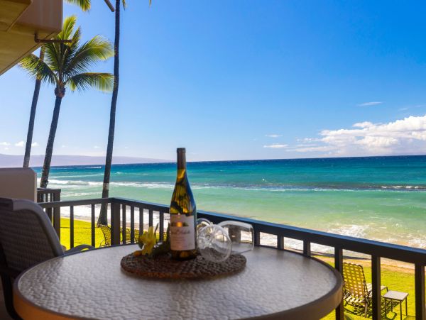 Ocean Front Kaanapali Vacation Condo Two Bedroom