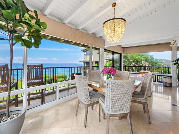 Kapalua Two Bedroom Rental with Sweeping Ocean Views