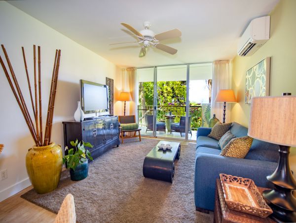 Wailea Vacation Condo Two Bedroom Walk to Beach