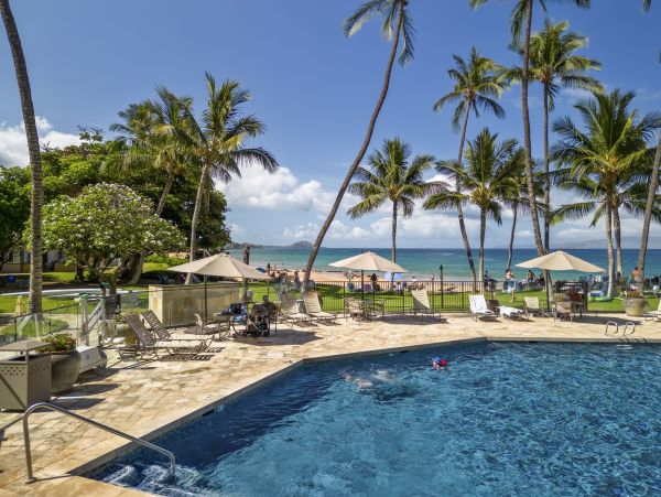 Wailea Vacation Condo Two Bedrooms Walk to Beach Sleeps 6
