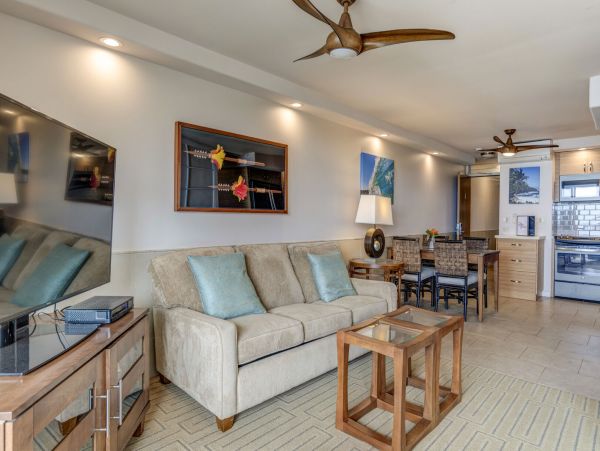 Two Bedroom Vacation Rental on the Beach in Wailea