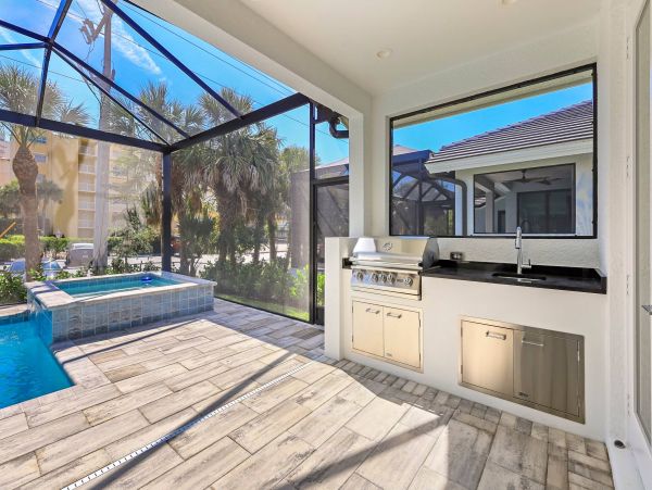Walk to Beach Marco Island Vacation Home Five Bedroom