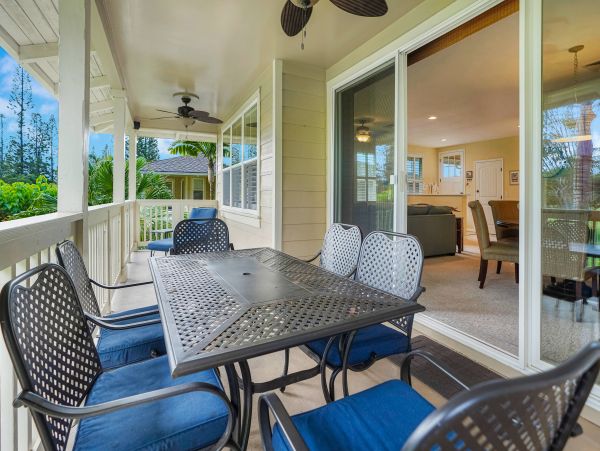 Princeville Vacation Home Three Bedroom Walk to Beach