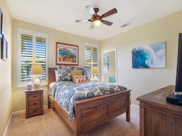 Princeville Vacation Home Three Bedroom Walk to Beach