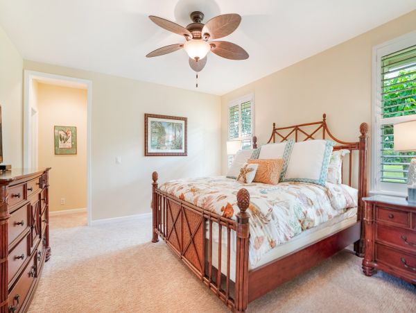 Princeville Vacation Home Three Bedroom Walk to Beach