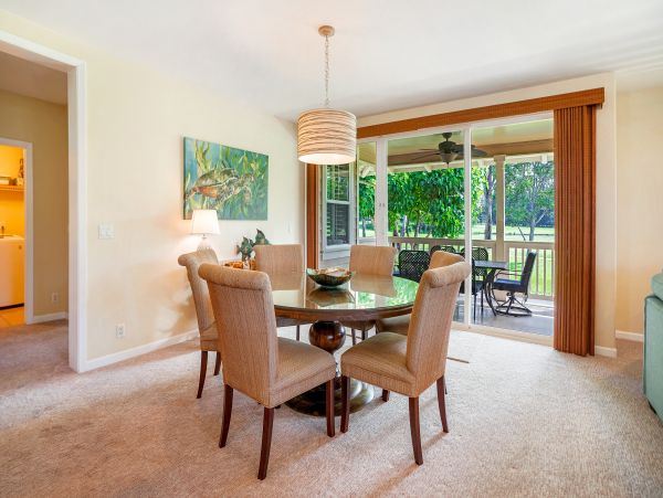 Princeville Vacation Home Three Bedroom Walk to Beach
