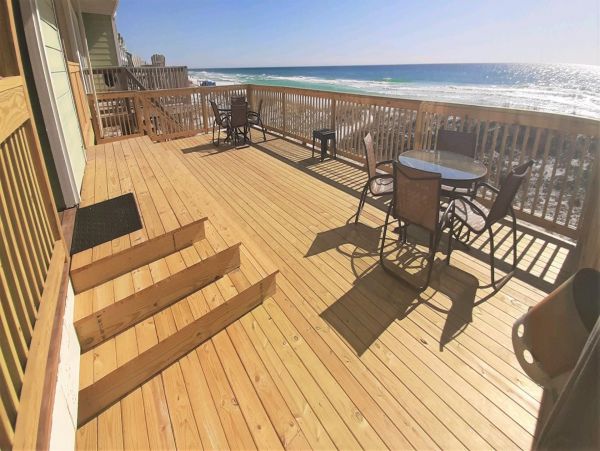 Gulf Front Three Bedroom Vacation Townhome in Miramar Beach