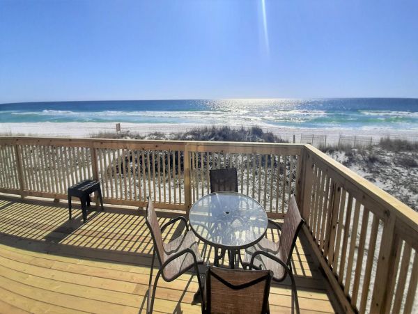 Gulf Front Three Bedroom Vacation Townhome in Miramar Beach