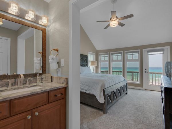 Gulf Front Three Bedroom Vacation Townhome in Miramar Beach