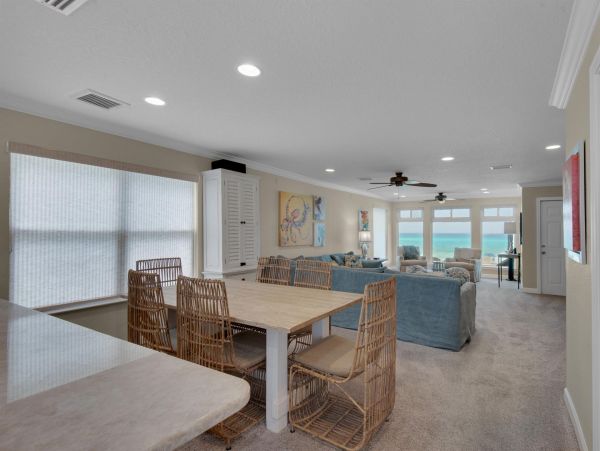 Gulf Front Three Bedroom Vacation Townhome in Miramar Beach
