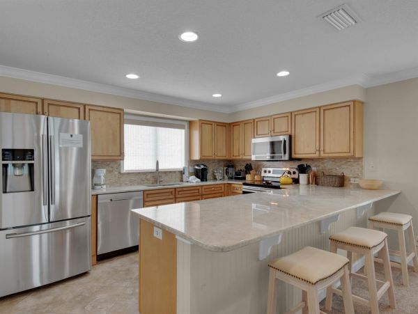 Gulf Front Three Bedroom Vacation Townhome in Miramar Beach