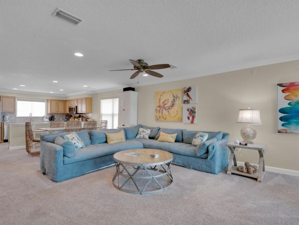 Gulf Front Three Bedroom Vacation Townhome in Miramar Beach