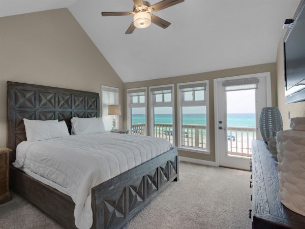 Gulf Front Three Bedroom Vacation Townhome in Miramar Beach