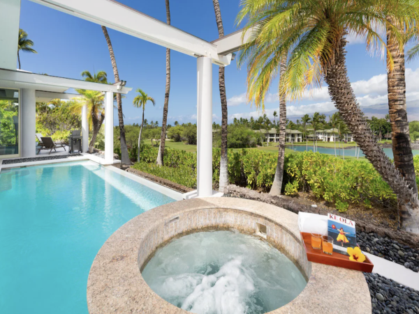 Big Island Vacation Rental with Private Pool - Luxury Four Bedroom Home with Ocean Views