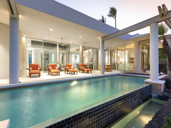 Big Island Vacation Rental with Private Pool - Luxury Four Bedroom Home with Ocean Views