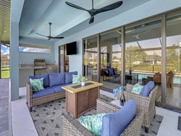Cape Coral Vacataion Home Four Bedroom