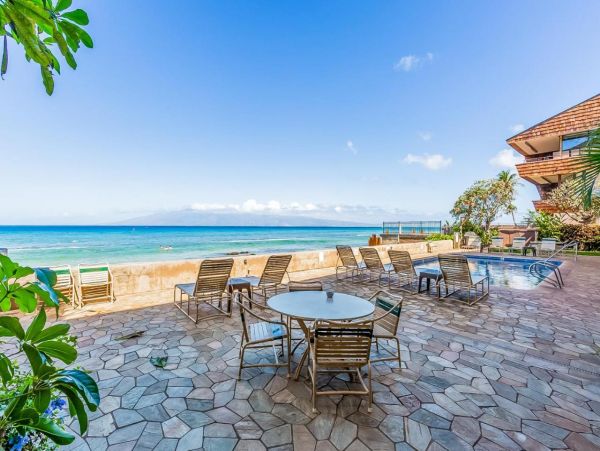 Beachfront Single-Level Vacation Rental with Full Ocean Views