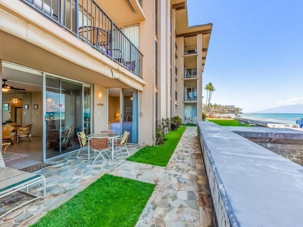 Beachfront Single-Level Vacation Rental with Full Ocean Views