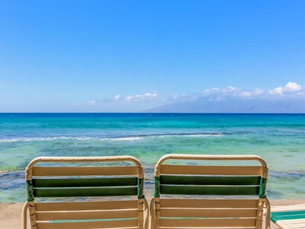 Beachfront Single-Level Vacation Rental with Full Ocean Views