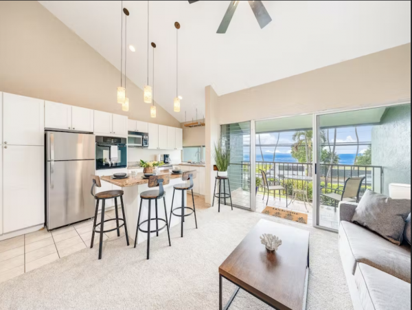 Two Bedroom Maui Condo Sleeps Six Pacific Views