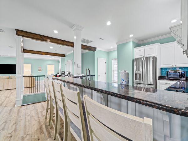 Gulf View Home Close to Beach & Golf, Dogs Ok, Sleeps 26 Guests